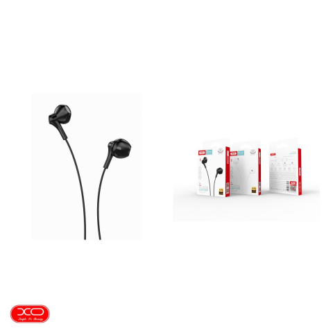 Casti XO cu fir EP39 jack 3,5 mm, cablu 1.2m, Negru [3]