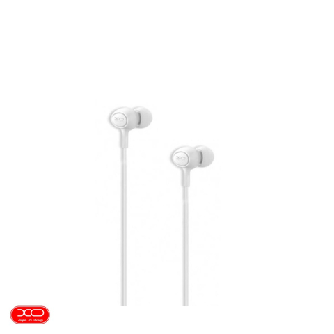 Casti - Casti XO cu fir S6 jack 3,5 mm, cablu 1.2m, Alb