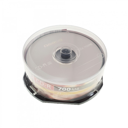 CD-R - CD-R Omega 56303 700Mb,80min,52X,cake box 25buc, pret/set