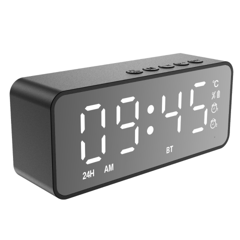 Ceas de Birou cu afisaj LED, SCL-01FM-S cu Radio FM, Difuzor Bluetooth 5.2, Alarma si Termometru [1]