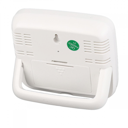 Ceas multifunctional cu termometru si higrometru, CX-0828S, afisaj digital cu iluminare, alarma, 86 x 78 x 23 mm, indicator de confort [2]