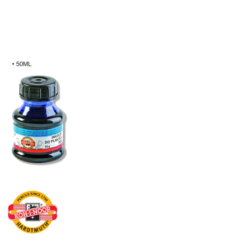 Cerneala albastra la calimara Koh-I-Noor, 50 ml, pentru stilou [2]