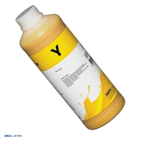 Cerneala refill imprimante inkjet - Cerneala InkTec pentru cartuse Epson T0774, T0784, T0794, T0804, T0814, T0824, T0824N, T0854, 1 l, galben