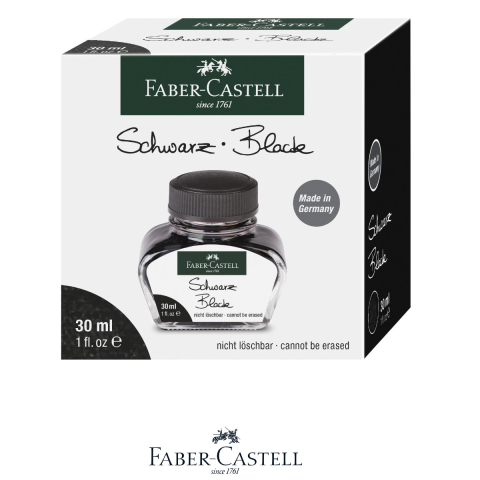 Cerneala pentru Stilou, 30 ml , Negru Intens, pentru Documente Oficiale si Scris Zilnic, in Sticla Rezistenta [2]