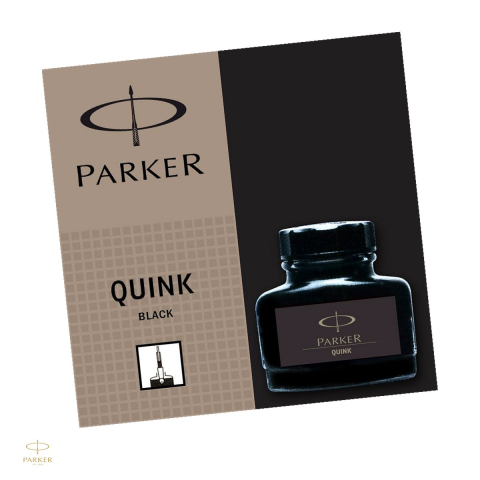 Birotica papetarie - Cerneala pentru stilou Parker in calimara, 57 ml, neagra