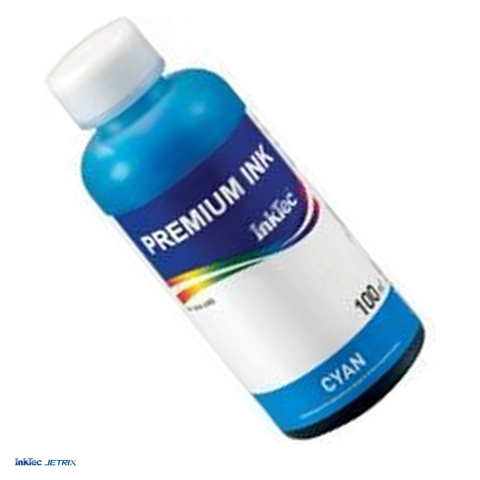 Cerneala refill imprimante inkjet - Cerneala pigment InkTec pentru cartuse HP 971 CN622AM si HP 971XL CN626AM, imprimante HP Pro X, 100 ml, cyan