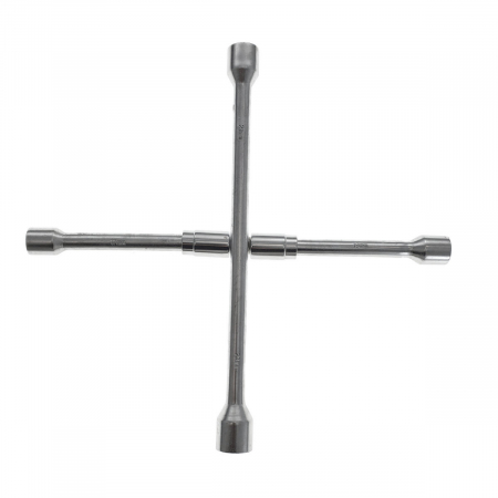 Cheie cruce pentru roti auto, capete hexagonale tubulare de 17, 19, 21, 23 mm, 2 brate pliabile, lungime 375 mm [3]