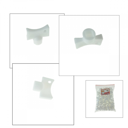 Cheie de aerisit calorifere, universala, cap tip fluture, din plastic, 21 x 18 x 10 mm [4]