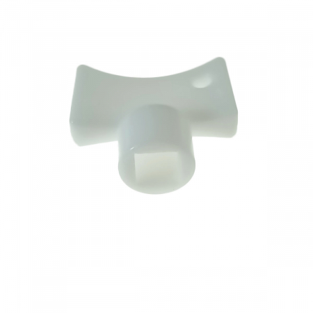 Cheie de aerisit calorifere, universala, cap tip fluture, din plastic, 21 x 18 x 10 mm [3]