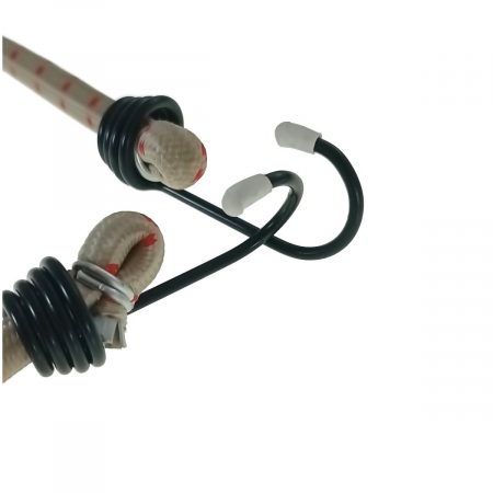 Chinga elastica FS-13906, 12mm X 100cm, pentru ancorare si fixare, uz general, bej [1]