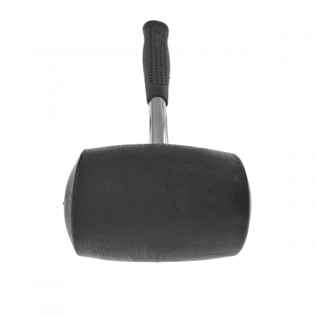 Ciocan de cauciuc negru, 1 Kg, cu maner metalic izolat, anti-alunecare [1]
