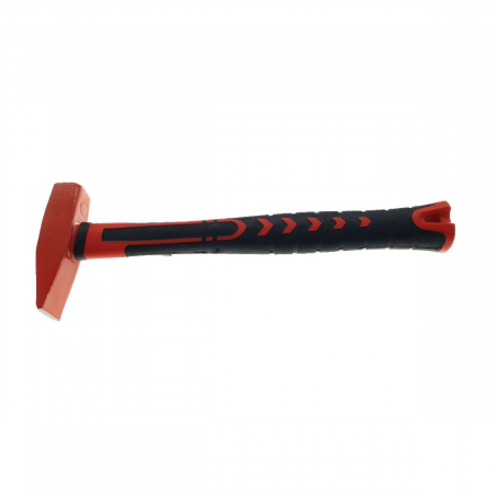 Ciocane - Ciocan FS-10879,500g, cu coada din fibra de sticla, rosu cu negru