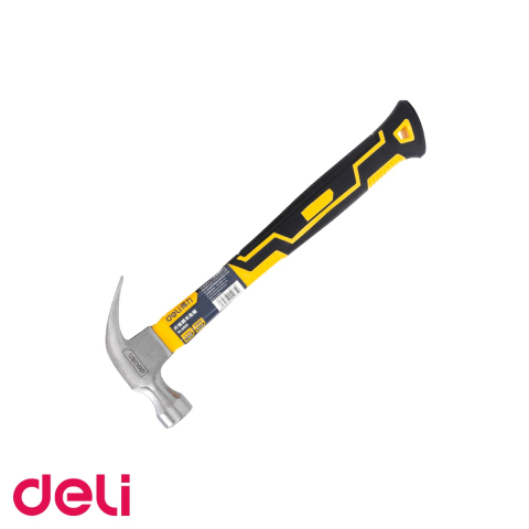 Ciocane - Ciocan pentru tamplarie Deli, cap din otel cu carbon inalt, maner din lemn, 250g