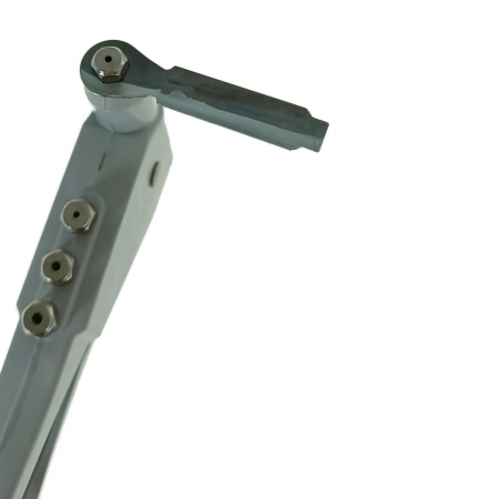 Cleste capsator pop nituri profesional, 10139, 4 capete interschimbabile, manere izolate, negru cu rosu [3]