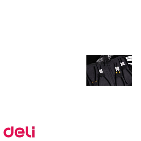 Cleste cu varf subtire pentru precizie Deli DL0341, 7 inch, otel carbon forjat, pentru lucru de fineţe [4]