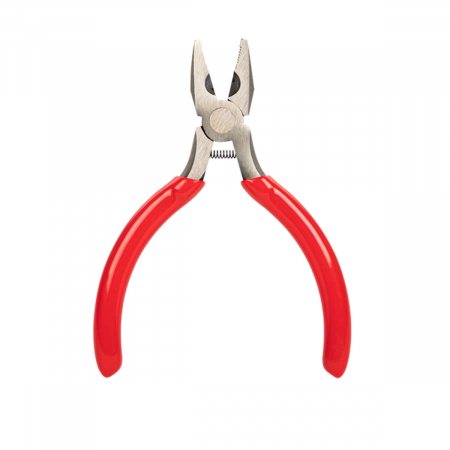 Clesti - Cleste de precizie, cu arc, Xtreme 00546, 130mm, suprafata prindere zimtata, rosu