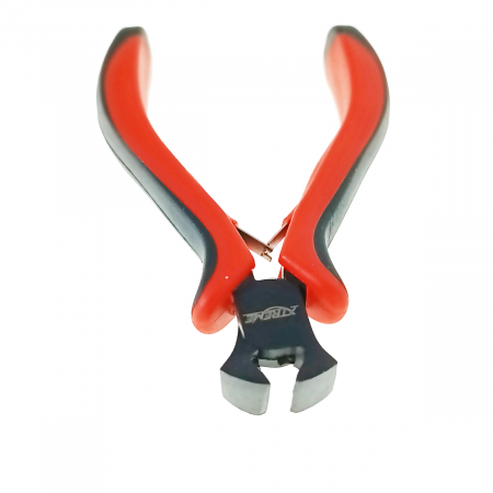 Cleste de taiere frontala, de precizie, cu arc, universal Xtreme HY-21T 00568, 110mm, rosu cu negru [2]