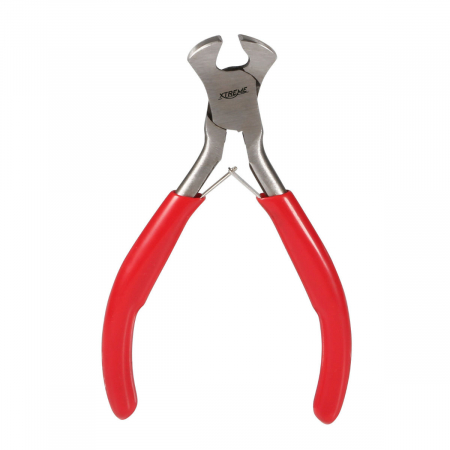 Unelte de mana - Cleste taietor frontal de precizie, cu lame arc, Xtreme 00549, 125mm, rosu