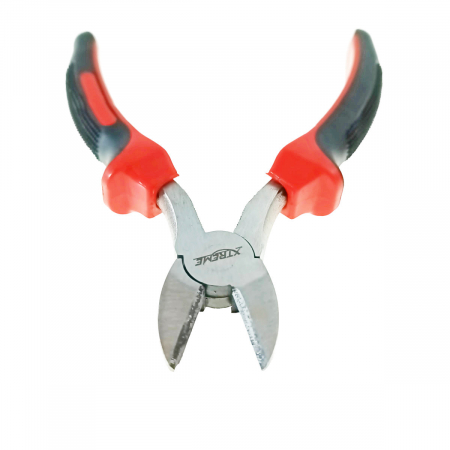 Cleste taietor lateral Xtreme 00547, 150mm, negru cu rosu [1]