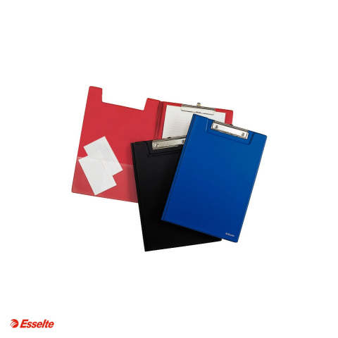 Clipboard Esselte dublu, PP, A4, 100 coli, capacitate Pana la 200 de coli (80 g/mp), albastru [3]