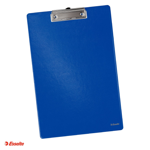 Clipboarduri si suporturi de scriere - Clipboard Esselte Standard, PP, A4, 100 coli, capacitate Pana la 200 de coli (80 g/mp), albastru