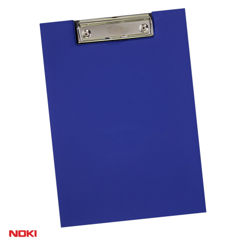 Clipboarduri si suporturi de scriere - Clipboard NOKI A5, din carton, dublu, albastru