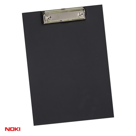 Clipboarduri si suporturi de scriere - Clipboard NOKI A5, din carton, dublu, negru