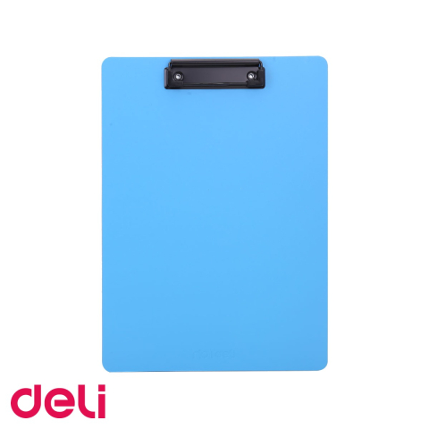 Clipboard simplu Deli, format A4, din polipropilena foam, culori neon asortate, pentru birou si scoala [3]