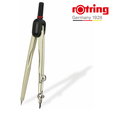 Compas Compact Mic Rotring cu Set Complet, pentru Desen Tehnic si Geometric, Brate Rigide de 130mm [2]