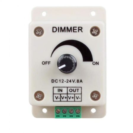 Comutator Led luminos reglabil DC 12-24V 8A, dimmer controller maxim 96W [1]