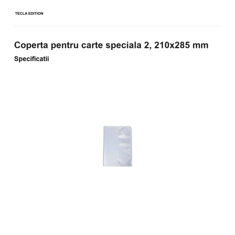 Coperta pentru carte speciala 2, 210x285 mm [2]