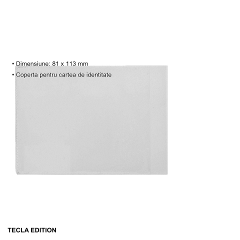 Coperta protectie carte de identitate Tecla Edition, format 81x113 mm, pentru organizare documente personale [2]