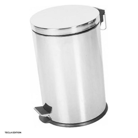 Cos de gunoi cu pedala, capacitate 20 l, din otel inoxidabil, cu galeata interioara, diametru 33 cm, inaltime 45 cm [0]