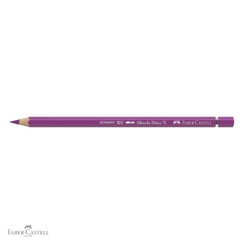 Creion colorat acuarela Faber-Castell Albrecht Durer 135 violet roscat, mina 3.8mm, pentru artisti [3]