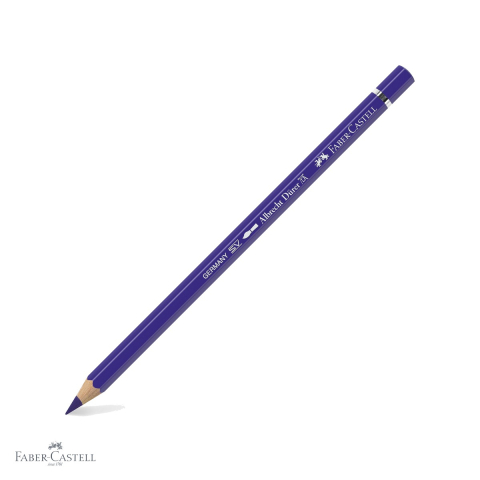 Creioane colorate - Creion colorat acuarela Faber-Castell Albrecht Durer 137 violet albastru, mina 3.8mm, pentru artisti profesionisti
