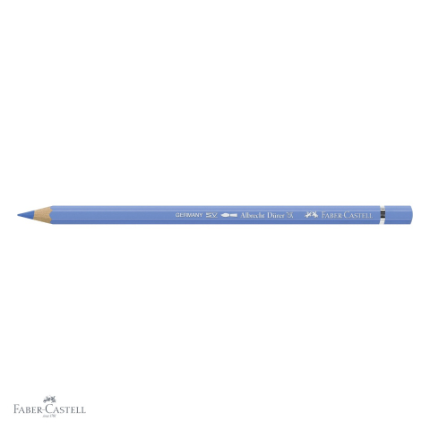 Creion colorat acuarela Faber-Castell Albrecht Durer 140 albastru ultramarin deschis, solubil in apa, pentru artisti [3]