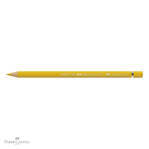 Creion colorat acuarela Faber-Castell Albrecht Durer 184 galben napolitan inchis, mina 3.8mm, pentru artisti [3]