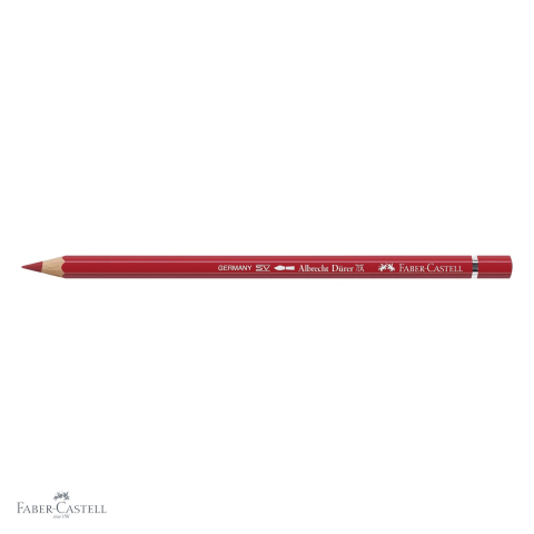 Creion colorat acuarela Faber-Castell Albrecht Durer 223 rosu intens, mina 3.8mm, pentru artisti [3]