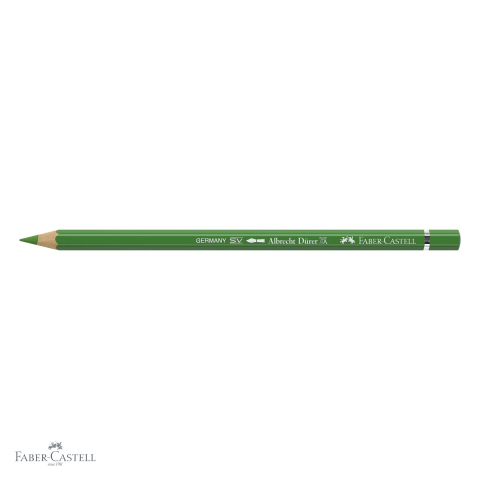 Creion colorat acuarela Faber-Castell Albrecht Durer 266 verde permanent, mina 3.8mm, pentru artisti [3]