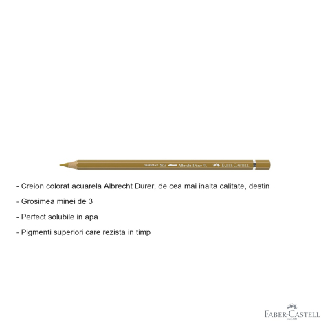 Creion colorat acuarela Faber-Castell Albrecht Durer 268 auriu-verzui pentru artisti profesionisti [1]