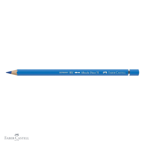 Creion colorat acuarela Faber-Castell Albrecht Durer albastru inchis 110, mina 3.8mm, pentru artisti [3]