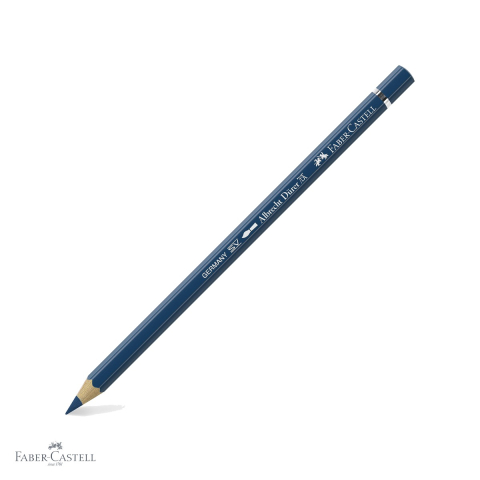 Creion colorat acuarela Faber-Castell Albrecht Durer, albastru prussia 246, mina 3.8mm, pentru artisti [0]