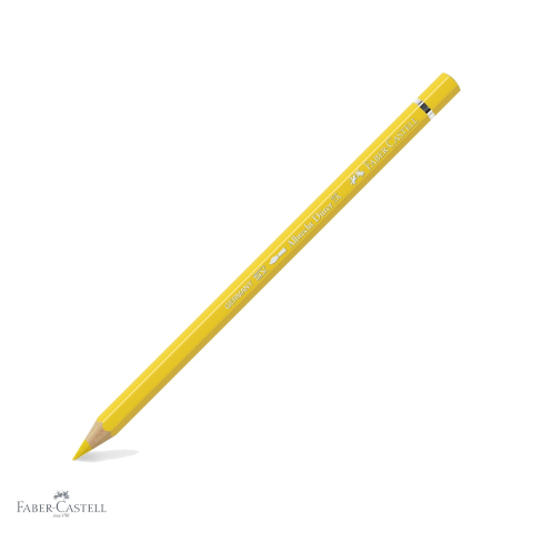 Creion colorat acuarela Faber-Castell Albrecht Durer galben cadmium 107, mina 3.8mm, pentru artisti [0]