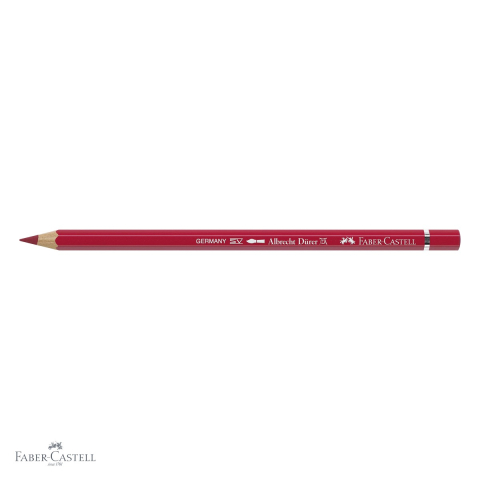 Creion colorat acuarela Faber-Castell Albrecht Durer rosu caramiziu 126, mina 3.8mm, pentru artisti [3]