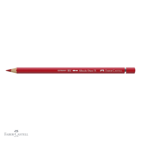 Creion colorat acuarela Faber-Castell Albrecht Durer rosu deschis 121, mina 3.8mm, pentru artisti [3]