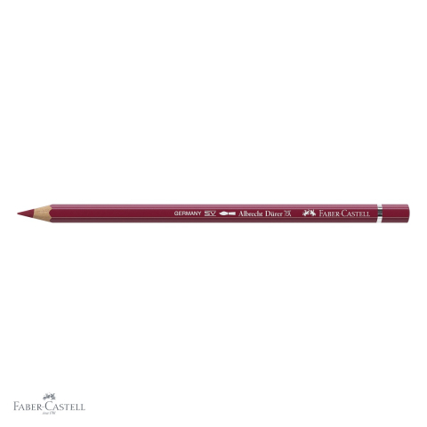 Creion colorat acuarela Faber-Castell Albrecht Durer rosu inchis 225, mina 3.8mm, pentru artisti [3]