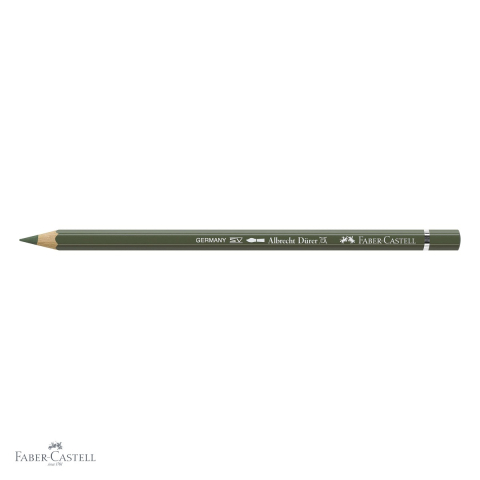 Creion colorat acuarela Faber-Castell Albrecht Durer, verde crom opac 174, mina 3.8mm, pentru artisti [3]