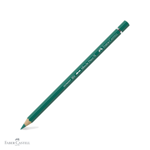 Creioane colorate - Creion colorat acuarela Faber-Castell Albrecht Durer, verde crom oxid 276, mina 3.8mm, pentru artisti