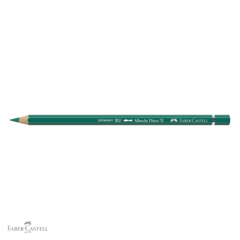 Creion colorat acuarela Faber-Castell Albrecht Durer, verde crom oxid 276, mina 3.8mm, pentru artisti [3]