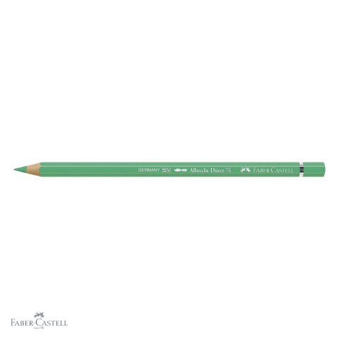 Creion colorat acuarela Faber-Castell Albrecht Durer verde deschis 162, mina 3.8mm, pentru artisti [3]